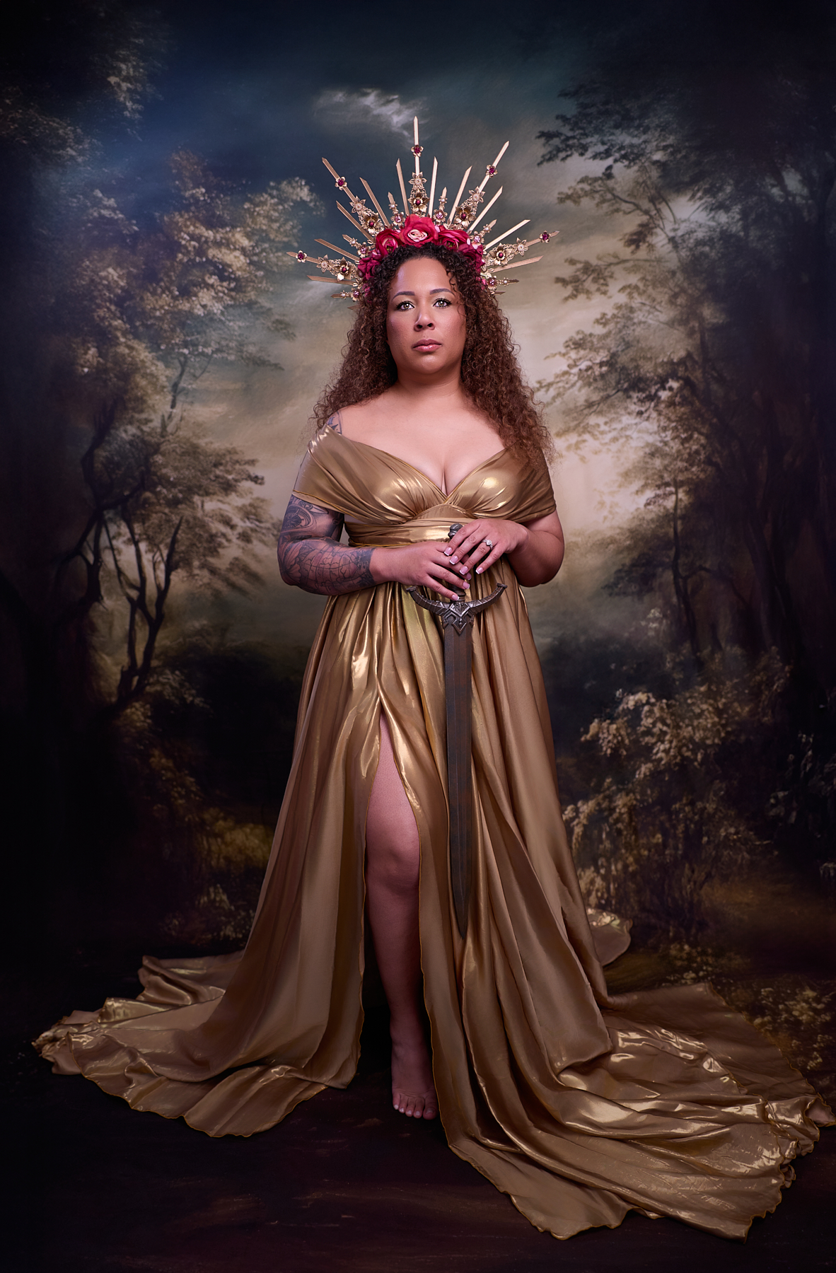 Legendary Glam luxury portrait